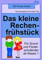 Vorschau - Arbeitsblätter - Das kleine Rechenfrühstück - Rechenhäppchen für Grund- und Förderschüler - Deckblatt
