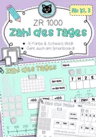 Vorschau - Unterrichtsreihen - Zahl des Tages | Zahl der Woche | ZR 1000 ab Klasse 3 - Deckblatt