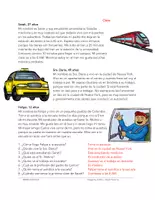 Vorschau - Text - Transporte Lectura: Metro, Taxi, Tren, Avión: Spanische Lesung - Seite 1
