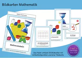 Vorschau - Bildkarten - Bildkarten: Mathematik - Deckblatt