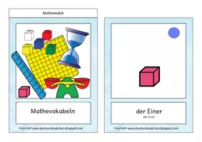 Vorschau - Bildkarten - Bildkarten: Mathematik - Seite 1