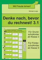 Vorschau - Arbeitsblätter - Denke nach, bevor du rechnest - mathematisches Denktraining für Grund- und Förderschüler - Deckblatt
