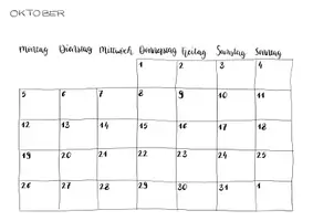 Vorschau - Mal- und Bastelvorlagen - Kalender zum selbst gestalten_Schuljahr 20 21 - Seite 2