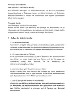 Vorschau - Stundenentwürfe - Stundenentwurf Würfeln Wahrscheinlichkeit Raupenspiel Unterrichtsreihe - Seite 1
