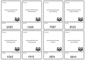Vorschau - Spiele - 4 Leseketten: Ich habe … Wer hat … (Zr 10.000, 100.000, 1.000.000) - Seite 2