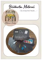 Vorschau - Bildkarten - Du brauchst ... Bildkarten zur Organisation des Platzes - Deckblatt