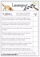 Vorschau - Arbeitsblätter - Mini-Lesespur Fußball (3-fach differenziert) - Seite 3