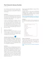 Vorschau - Arbeitsblätter - Post-Colonial Literary Theory / Post-Colonialism - sketch notes - Seite 1