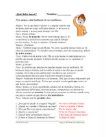 Vorschau - Text - Spanische Lesung mit Imperativ: Lectura con mandatos - Seite 2