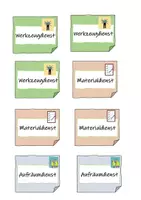 Vorschau - Präsentationen/Tafelbilder - Dienstkärtchen - Deckblatt
