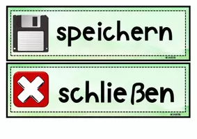 Vorschau - Arbeitsblätter - Arbeitsanweisungen Anfangsunterricht/DAZ (Wirtschaft / Informatik) - Seite 3