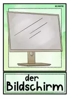 Vorschau - Arbeitsblätter - Bild- und Wortkarten Hardware | Informatik - Seite 1