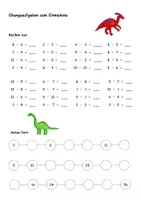 Vorschau - Arbeitsblätter - Arbeitsblätter für das kleine Einmaleins und Einsdurcheins - Seite 2