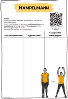 Vorschau - Arbeitsblätter - Workout Arbeitsblätter (mit Cliparts von Vlamingo) - Seite 1
