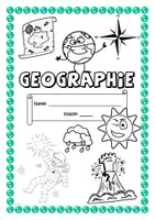 Vorschau - Arbeitsblätter - Geographie Deckblatt Heft Umschlag Titelblatt Erdkunde - Deckblatt