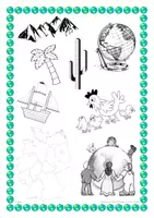 Vorschau - Arbeitsblätter - Geographie Deckblatt Heft Umschlag Titelblatt Erdkunde - Seite 1