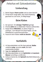 Vorschau - Merkblätter - Arbeiten mit Sekundenkleber- Merkblatt - Seite 3