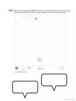 Vorschau - Arbeitsblätter - Social Media: Creating a post - Reading & Writing - Seite 3