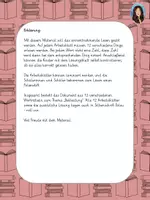 Vorschau - Arbeitsblätter - Wörterrätsel - Bekleidung - Was wird gesucht? - Seite 1