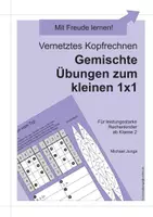 Vorschau - Arbeitsblätter - Vernetztes Kopfrechnen: Gemischte Übungen zum Kleinen 1x1 - Deckblatt