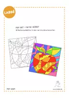 Vorschau - Arbeitsblätter - Pop-Art Mathe Herbst - Rechenmalblätter - Seite 1