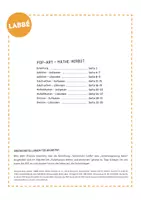 Vorschau - Arbeitsblätter - Pop-Art Mathe Herbst - Rechenmalblätter - Seite 2