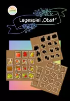 Vorschau - Spiele - Lernmappe Klettmappe Legespiel Obst - Deckblatt