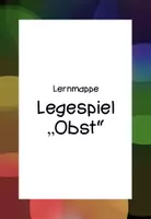 Vorschau - Spiele - Lernmappe Klettmappe Legespiel Obst - Seite 1
