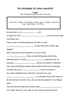 Vorschau - Arbeitsblätter - Schreibplan zum Verfassen eines Leserbriefs - Seite 2