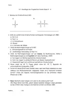 Vorschau - Test - LK Wiederholung organische Chemie - Gruppen (Alkane, Alkene, Alkine, Alkanole) - Deckblatt