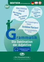 Vorschau - Unterrichtsreihen - Prüfungswissen DaF – Die Deklination der Adjektive - Deckblatt