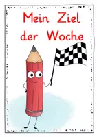 Vorschau - Präsentationen/Tafelbilder - Mein Ziel der Woche - Seite 2