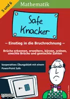 Vorschau - Spiele - Safe Knacker Einstieg in die Bruchrechnung - Deckblatt