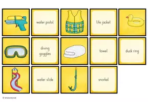 Vorschau - Spiele - Englisch "Merk es dir" - on the beach - Seite 3