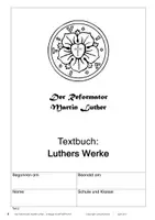 Vorschau - Unterrichtsreihen - Martin Luther und die Reformation - seine WERKE: Bücher, Schriften, Wappen, Lieder - Seite 3