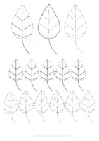 Vorschau - Arbeitsblätter - Bilder zum Nachfahren II: Herbst - Seite 2