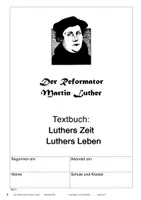 Vorschau - Unterrichtsreihen - Martin Luther und die Reformation - Textbuch BIOGRAPHIE mit Aufgaben und Lösungen - Seite 3