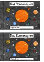 Vorschau - Unterrichtsreihen - Sonnenystem, Flipbook Sonnensystem #Glückspilze24 #Glückskekse25 #edukiknaller24 - Seite 2