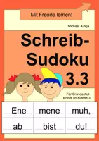 Vorschau - Arbeitsblätter - Schreib-Sudokus 3.3 - Deckblatt