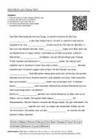 Vorschau - Arbeitsblätter - Arbeitsblätter zum Thema "Bäder / baden" + Lösung & MP3 + - Deckblatt