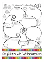 Vorschau - Arbeitsblätter - So feiern wir Weihnachten - Deckblatt