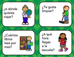 Vorschau - Aufgabenkarten - Spanische Konversation: 50 Aufgabenkarten für Anfänger: Conversación en Español - Seite 2