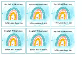 Vorschau - Mal- und Bastelvorlagen - Grußkarten zum ersten Schultag - Seite 2
