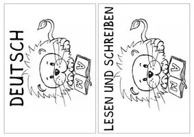 Vorschau - Bildkarten - Stundentransparenz Klassentier: Löwe - Design: DIN A5 - Seite 3