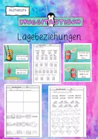Vorschau - Arbeitsblätter - Lagebeziehungen - Deckblatt