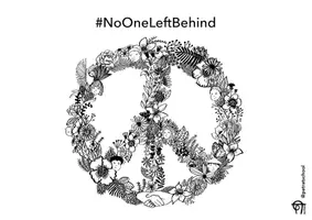 Vorschau - Mal- und Bastelvorlagen - Ausmalbilder & Postkarten zum Verschenken! #NoOneLeftBehind - Seite 1