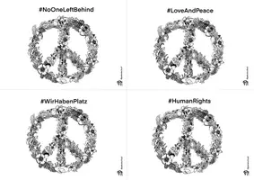 Vorschau - Mal- und Bastelvorlagen - Ausmalbilder & Postkarten zum Verschenken! #NoOneLeftBehind - Seite 3