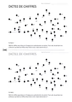 Vorschau - Arbeitsblätter - Zahlendiktat 1-100 / Dictée de chiffres 1 - 100 FLE (facile) - Deckblatt