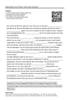 Vorschau - Arbeitsblätter - Lernplakat + Arbeitsblätter zum Thema "Jahr ohne Sommer" + Lösung & MP3 + - Seite 1