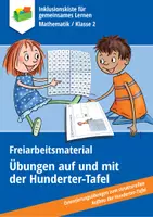 Vorschau - Arbeitsblätter - Übungen auf und mit der Hunderter-Tafel - Deckblatt